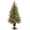 Christmas Central 5' Pre-lit Potted Glittery Bristle Artificial Christmas Tree, Clear Lights -Ornaments Store dnat gb3 306 50 1 71226.1631812943
