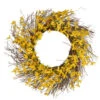 Spring Forsythia Artificial Christmas Wreath - 24-Inch, Unlit -Ornaments Store dnat jr15 js33391 1 08107.1587645160