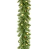 Christmas Central 9' X 10” Pre-Lit Kincaid Spruce Artificial Christmas Garland - Clear Lights -Ornaments Store dnat kcdr 9blo 1 1 98816.1663860828
