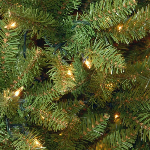 Christmas Central 6' Pre-Lit Kingswood Fir Pencil Artificial Christmas Tree, Clear Lights 5 Christmas Central 6' Pre-Lit Kingswood Fir Pencil Artificial Christmas Tree, Clear Lights - Image 3