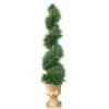 Christmas Central 4.5' Potted Juniper Spiral Slim Artificial Christmas Tree - Unlit -Ornaments Store dnat lcysp4 710 54 1 00241.1587645158