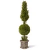 60" Green Cone And Ball Juniper Spiral Artificial Christmas Topiary -Ornaments Store dnat lcyt4 701 60 1 55914.1587645161