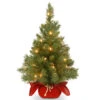 Christmas Central 2’ Pre-lit Potted Majestic Fir Tree Artificial Christmas Tree, White Lights 2 Christmas Central 2’ Pre-lit Potted Majestic Fir Tree Artificial Christmas Tree, White Lights -Ornaments Store dnat mj3 24bglo 1 01 95727.1631812948