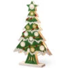 17" Green Pre-Lit Wooden Christmas Tree Tabletop Decoration -Ornaments Store dnat mzc 1316 01 48544.1631810522