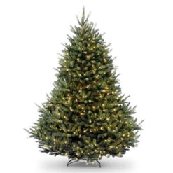 7.5’ Pre-Lit Natural Fraser Fir Artificial Christmas Tree – Clear Lights