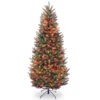 Christmas Central 7’ Pre-Lit Slim Natural Fraser Artificial Christmas Tree, Multicolor Lights 1 Christmas Central 7’ Pre-Lit Slim Natural Fraser Artificial Christmas Tree, Multicolor Lights -Ornaments Store dnat naffslh1 70rlo 1 34492.1631812639