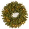 Christmas Central Pre-Lit Norwood Fir Artificial Christmas Wreath, 24-Inch, Clear Lights 1 Christmas Central Pre-Lit Norwood Fir Artificial Christmas Wreath, 24-Inch, Clear Lights -Ornaments Store dnat nf 24wlo 1 1 31065.1638203361