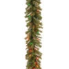 Christmas Central 9' X 12" Pre-Lit Artificial Christmas Garland, Multicolor Lights -Ornaments Store dnat nf 9brlo 1 1 81264.1663860516