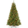 Christmas Central 9’ Pre-lit Full North Valley Spruce Artificial Christmas Tree, Multicolor Lights -Ornaments Store dnat nrv7 301 90 1 82389.1631812641