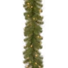 9' Pre-Lit North Valley Spruce Artificial Christmas Garland - Clear Lights -Ornaments Store dnat nrv7 302 9a 1 1 26502.1664901346