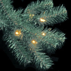 Christmas Central 4.5’ Pre-Lit North Valley Spruce Full Artificial Christmas Tree, Clear Lights -Ornaments Store dnat nrvb7 306 45 3 99244.1670489769