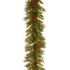 Christmas Central 9' X 10" Pre-Lit Medium Pine Artificial Christmas Garland, Clear Lights 1 Christmas Central 9' X 10" Pre-Lit Medium Pine Artificial Christmas Garland, Clear Lights -Ornaments Store dnat pc 9glo 1 1 13363.1670489776
