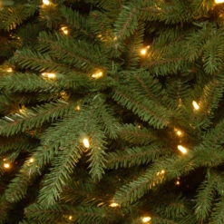 Christmas Central 7.5’ Pre-Lit Easton Spruce Medium Artificial Christmas Tree, Multicolor LED Lights -Ornaments Store dnat peat3 d00 75 2 26115.1587645163