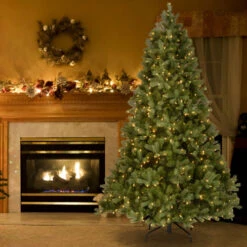 Christmas Central 7.5’ Pre-Lit Full Downswept Douglas Fir Artificial Christmas Tree, White Lights 9 Christmas Central 7.5’ Pre-Lit Full Downswept Douglas Fir Artificial Christmas Tree, White Lights -Ornaments Store dnat pedd1 312 75 4 35791.1631812954