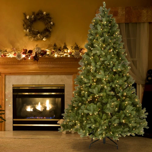 Christmas Central 9’ Pre-Lit Downswept Douglas Fir Artificial Christmas Tree, Clear Lights 6 Christmas Central 9’ Pre-Lit Downswept Douglas Fir Artificial Christmas Tree, Clear Lights - Image 4