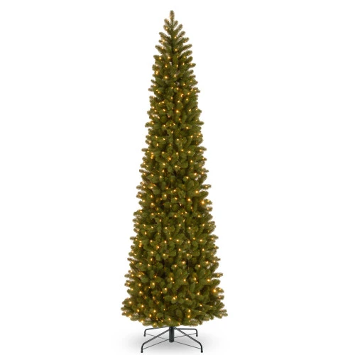 12’ Pre-Lit Downswept Douglas Slim Fir Artificial Christmas Tree - Clear Lights 3 12’ Pre-Lit Downswept Douglas Slim Fir Artificial Christmas Tree - Clear Lights