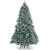 Christmas Central 7’ Pre-Lit Downswept Douglas Blue Fir Artificial Christmas Tree – Clear Lights -Ornaments Store dnat peddb1 312 70 1 65196.1631812649