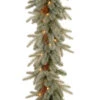 Christmas Central 9' X 12" Pre-Lit Arctic Spruce Artificial Christmas Garland, Clear Lights 1 Christmas Central 9' X 12" Pre-Lit Arctic Spruce Artificial Christmas Garland, Clear Lights -Ornaments Store dnat pefa1 307 9b 1 1 83678.1665088082