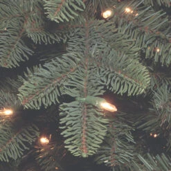 Christmas Central 7.5’ Pre-Lit Blue Mountain Noble Spruce Artificial Christmas Tree, Clear Lights -Ornaments Store dnat pembs3 300 75 3 56452.1631812655