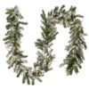 Christmas Central 9' X 12" Pre-Lit Snowy Artificial Christmas Garland - Multicolor LED Lights 1 Christmas Central 9' X 12" Pre-Lit Snowy Artificial Christmas Garland - Multicolor LED Lights -Ornaments Store dnat pesl3 315dk 9b 1 72074.1587645158