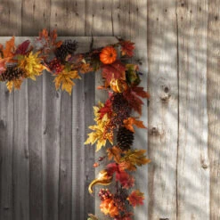 Christmas Central 72" Decorated Maple Leaf Artificial Garland 11 Christmas Central 72" Decorated Maple Leaf Artificial Garland -Ornaments Store dnat rahv abn71203 5 64578.1635248951