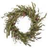 Christmas Central Swirl Grass Artificial Thanksgiving Wreath - 22-Inch, Unlit -Ornaments Store dnat rahv da102w 1 1 34351.1587645145