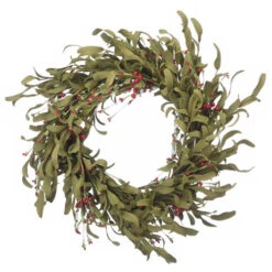 Christmas Central Swirl Grass Artificial Thanksgiving Wreath - 22-Inch, Unlit
