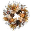 Christmas Central Pinenut Artificial Thanksgiving Wreath - 22-Inch, Unlit -Ornaments Store dnat rahv y18809w 1 75021.1664293227
