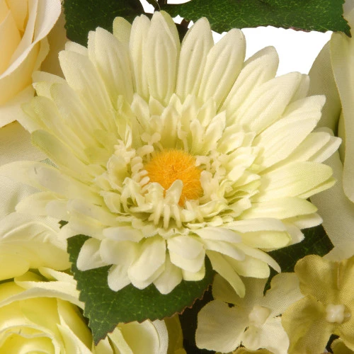 33" Ivory Spring Flowers Artificial Swag 4 33" Ivory Spring Flowers Artificial Swag - Image 2