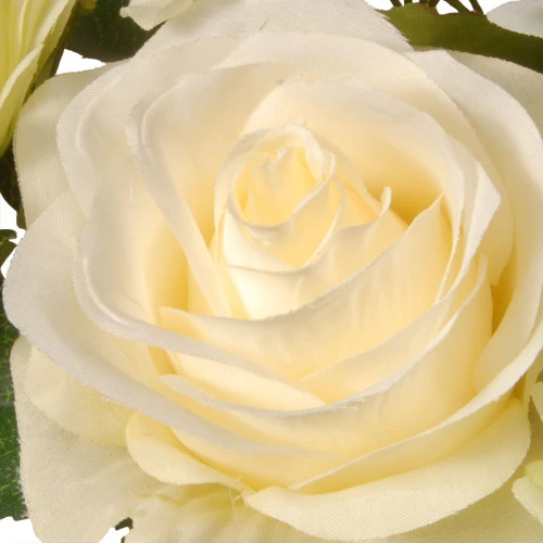 33" Ivory Spring Flowers Artificial Swag 5 33" Ivory Spring Flowers Artificial Swag - Image 3