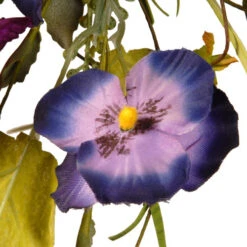 Floral Wreath With Poppy And Pansy- 22-Inch 8 Floral Wreath With Poppy And Pansy- 22-Inch -Ornaments Store dnat ras jxw9483 3 04792.1664380567