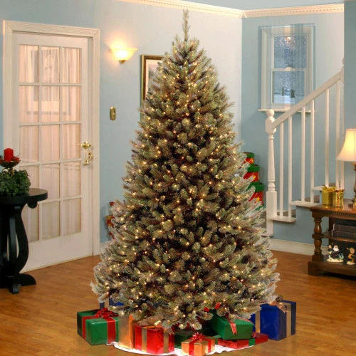 7.5 Ft. Rocky Ridge Medium Pine Tree With Clear Lights 4 7.5 Ft. Rocky Ridge Medium Pine Tree With Clear Lights - Image 2