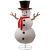 72" White And Black Christmas Pop Up Snowman Figurine -Ornaments Store dnat sm7 800 72 52524.1587644856