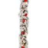 Christmas Central 9' X 12" Pre-Lit Snowy Bristle Pine Artificial Christmas Garland, Clear Lights -Ornaments Store dnat snp7 308 9b 1 1 90384.1670489787