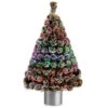 Christmas Central 4' Pre-lit Potted Flocked Evergreen Artificial Tabletop Christmas Tree -Ornaments Store dnat szef7 100l 48 1 05500.1587645074