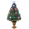 Christmas Central 3' Pre-Lit Potted Pine Medium Artificial Christmas Tree, Multicolor Lights -Ornaments Store dnat szex7 133 36 1 07930.1649779677
