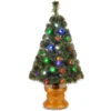 Christmas Central 3' Pre-lit Potted Fiber Optic Medium Artificial Christmas Tree, Multicolor Lights -Ornaments Store dnat szex7 158l 36 1 43525.1587645142