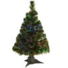 Christmas Central 2' Pre-Lit Ice Artificial Fiber Optic Christmas Tree, Multicolor LED Lights -Ornaments Store dnat szi7 172 24b 1 1 27859.1587645073
