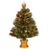 Christmas Central 3' Pre-Lit Medium Fiber Optic Artificial Ornamented Christmas Tree, LED Lights 1 Christmas Central 3' Pre-Lit Medium Fiber Optic Artificial Ornamented Christmas Tree, LED Lights -Ornaments Store dnat szox7 100l 32 1 1 50798.1587645074