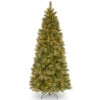 7' Pre-Lit Slim Tacoma Pine Artificial Christmas Tree - Clear Lights -Ornaments Store dnat tap7 313 70 12710.1587645145