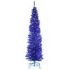 6' Pre-Lit Pencil Blue Tinsel Artificial Christmas Tree - Clear Lights 1 6' Pre-Lit Pencil Blue Tinsel Artificial Christmas Tree - Clear Lights -Ornaments Store dnat tt33 307 60 91669.1587645072
