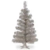3' Medium Silver Pine Tinsel Artificial Christmas Tree - Unlit -Ornaments Store dnat tt33 700 30 1 1 19440.1587644854