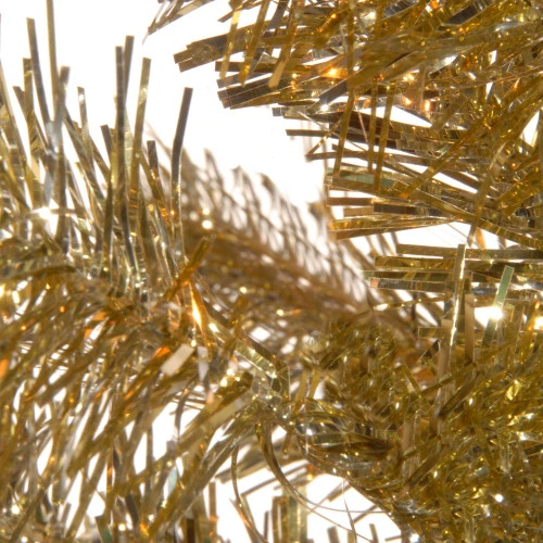 Christmas Central 3' Champagne Gold Tinsel Artificial Christmas Tree, Unlit 4 Christmas Central 3' Champagne Gold Tinsel Artificial Christmas Tree, Unlit - Image 2