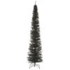 9' Pencil Black Tinsel Artificial Christmas Tree - Unlit -Ornaments Store dnat tt33 704 90 91981.1587644855