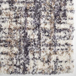9' X 13' Brown And Beige Abstract Rectangular Area Rug -Ornaments Store dorian20ja01202x8 3 04767.1664639369