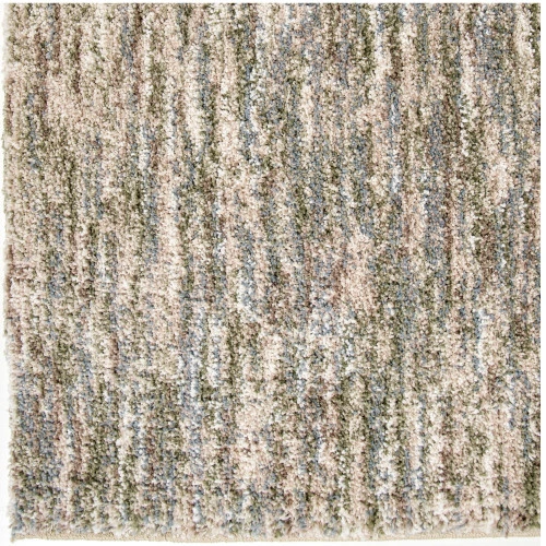 9' X 13' Gray And Green Rectangular Area Throw Rug 4 9' X 13' Gray And Green Rectangular Area Throw Rug - Image 2