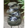 11" Waterfall Cascading Peaceful Garden Fountain