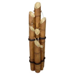 46.5" Bamboo Peaceful Garden Sculptural Fountain