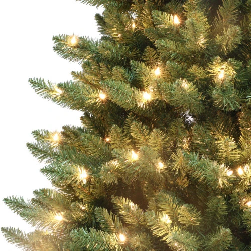 7.5' Pre-lit Cascade Pine Artificial Christmas Tree - Clear Lights 5 7.5' Pre-lit Cascade Pine Artificial Christmas Tree - Clear Lights - Image 3