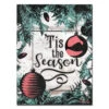 Green And Red "Tis The Season" Christmas Wrapped Rectangular Wall Art Decor 30" X 20" -Ornaments Store drhan vmtq140 gwc3020 2 83526.1688221051